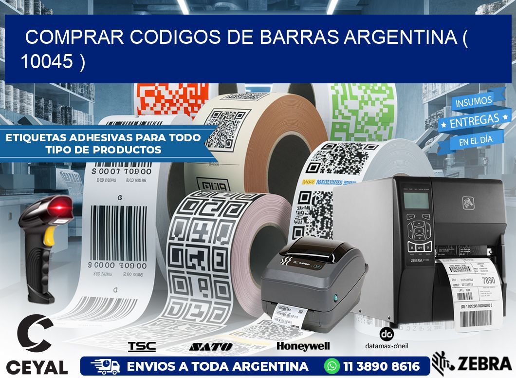 comprar codigos de barras argentina ( 10045 )