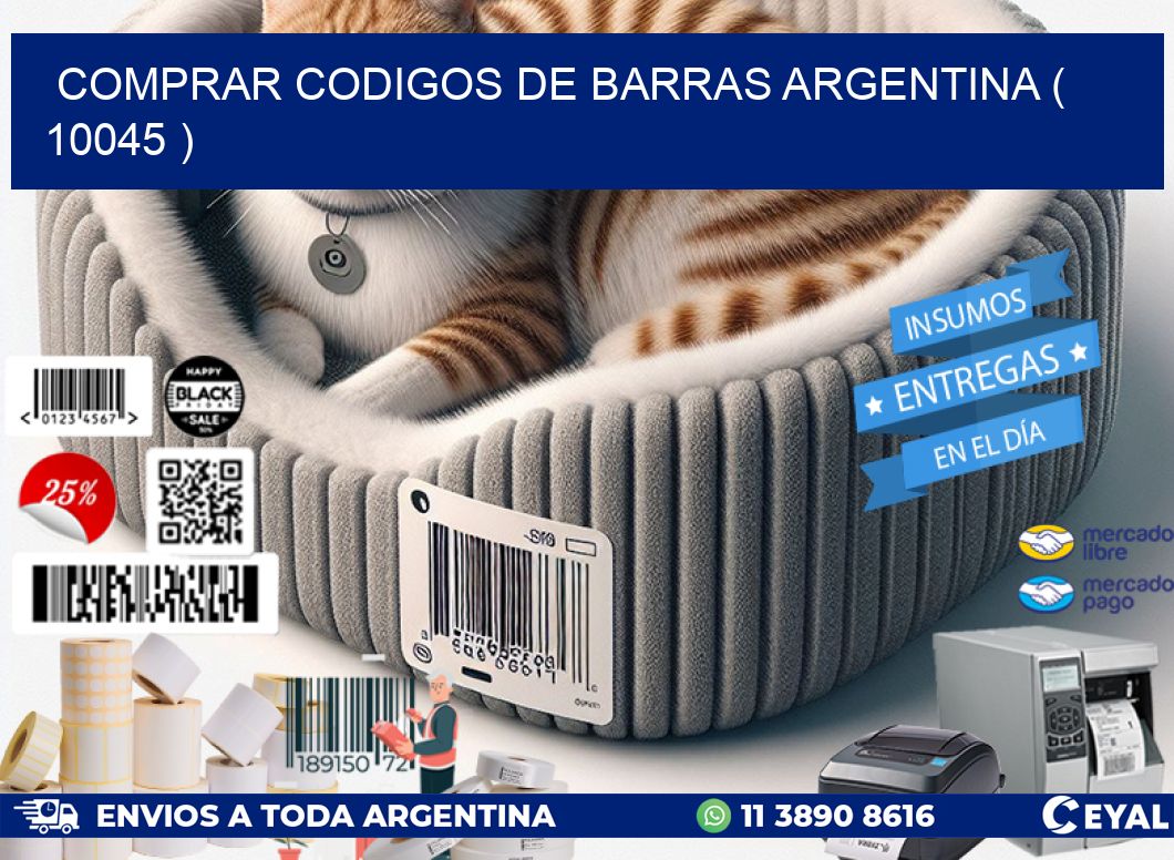 comprar codigos de barras argentina ( 10045 )