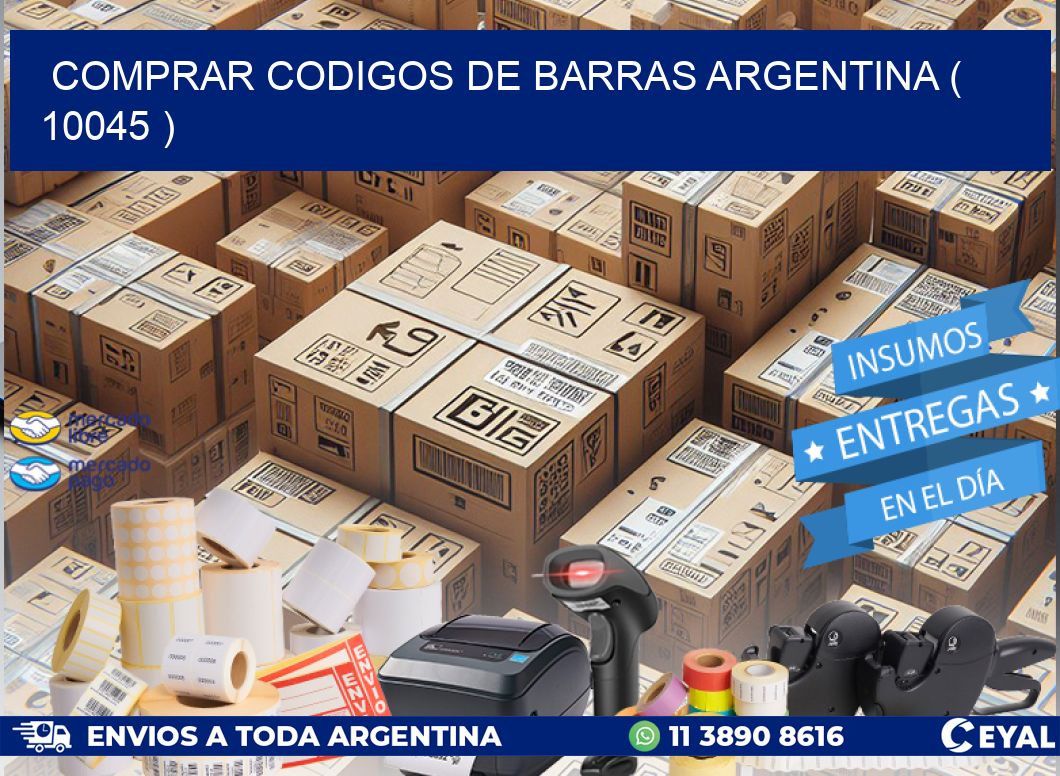 comprar codigos de barras argentina ( 10045 )