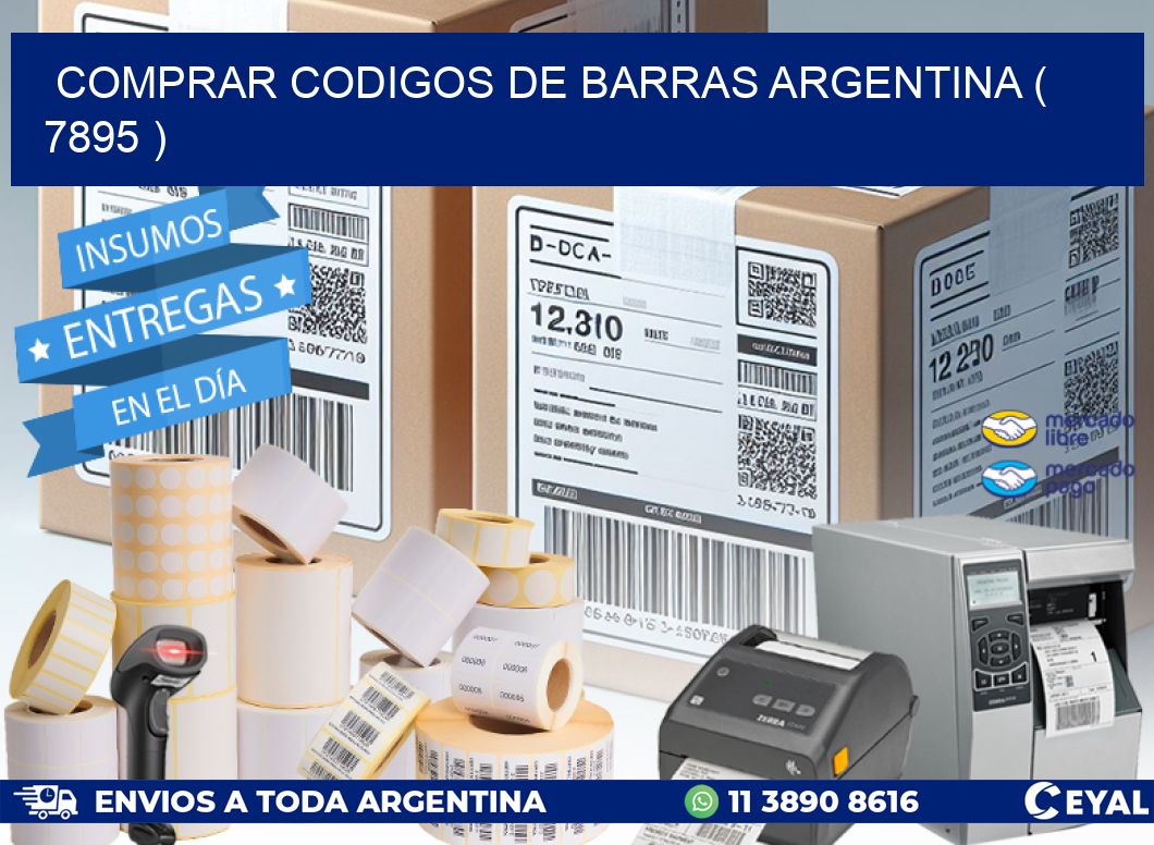 comprar codigos de barras argentina ( 7895 )