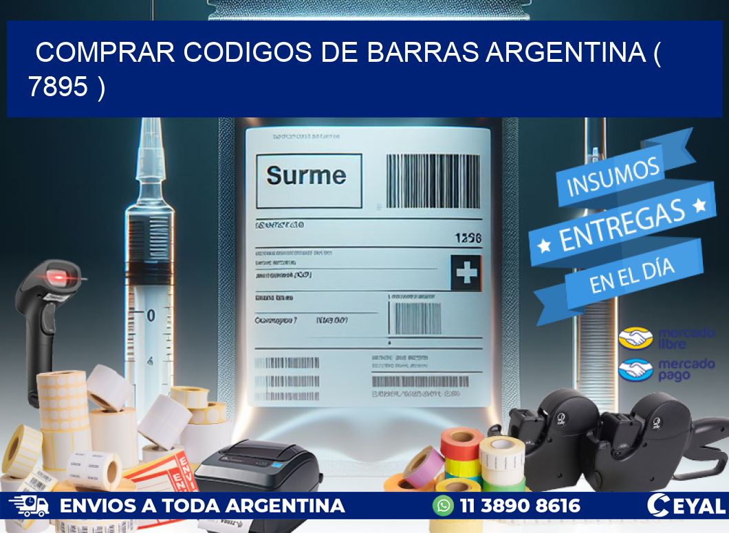 comprar codigos de barras argentina ( 7895 )