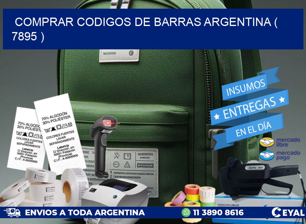 comprar codigos de barras argentina ( 7895 )