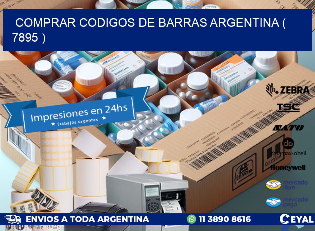 comprar codigos de barras argentina ( 7895 )