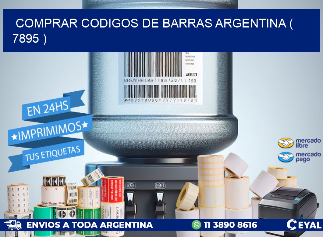 comprar codigos de barras argentina ( 7895 )