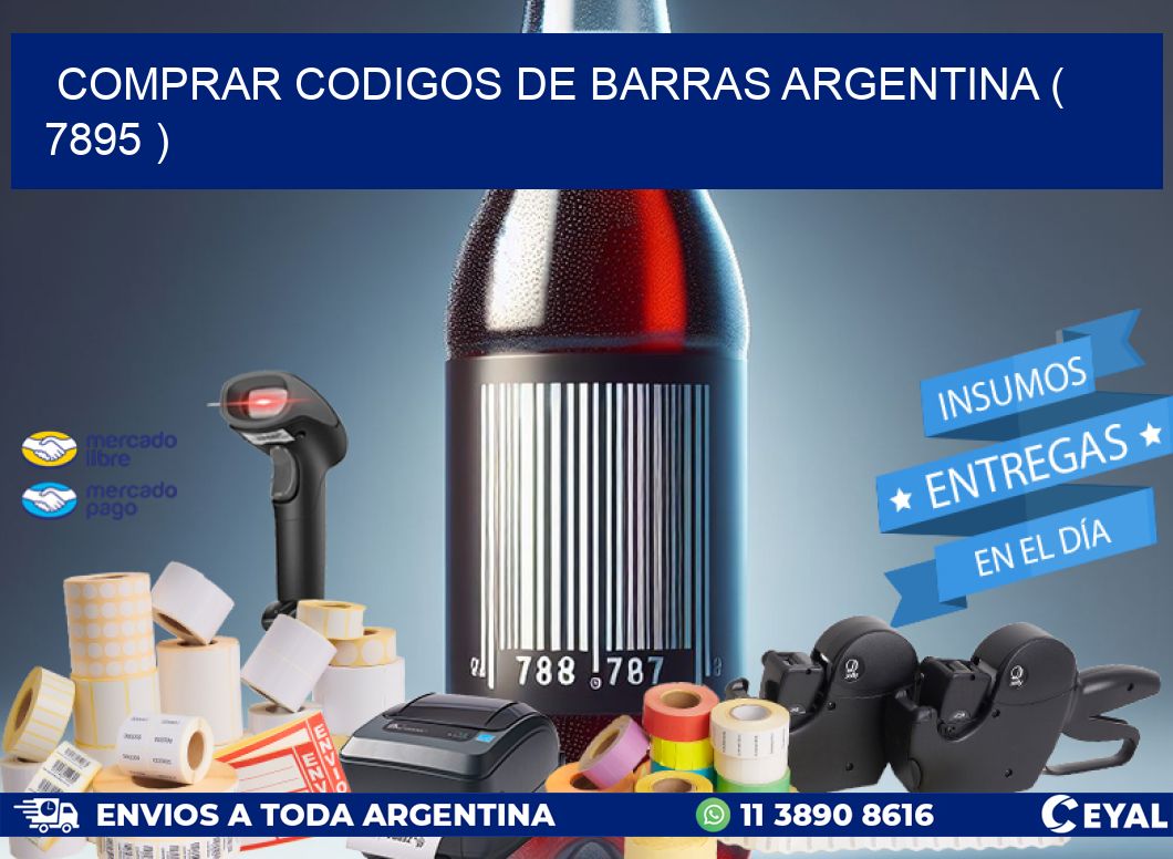 comprar codigos de barras argentina ( 7895 )