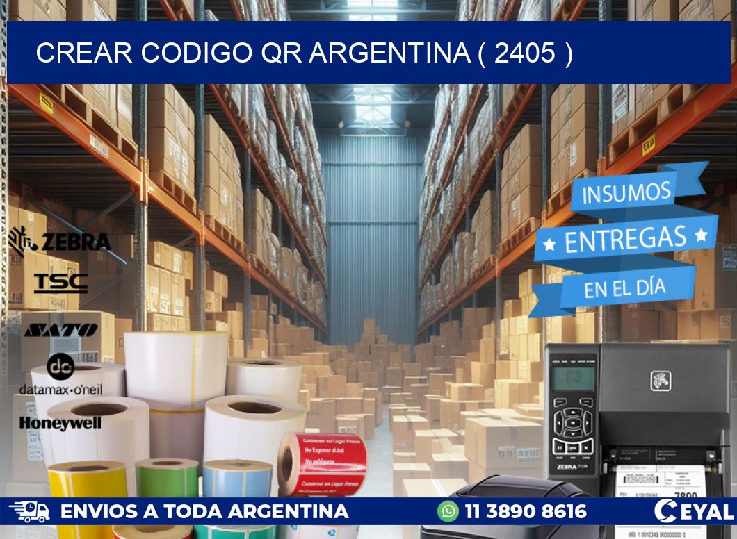 crear codigo qr argentina ( 2405 )