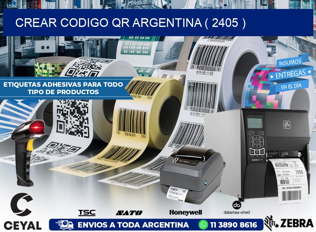 crear codigo qr argentina ( 2405 )