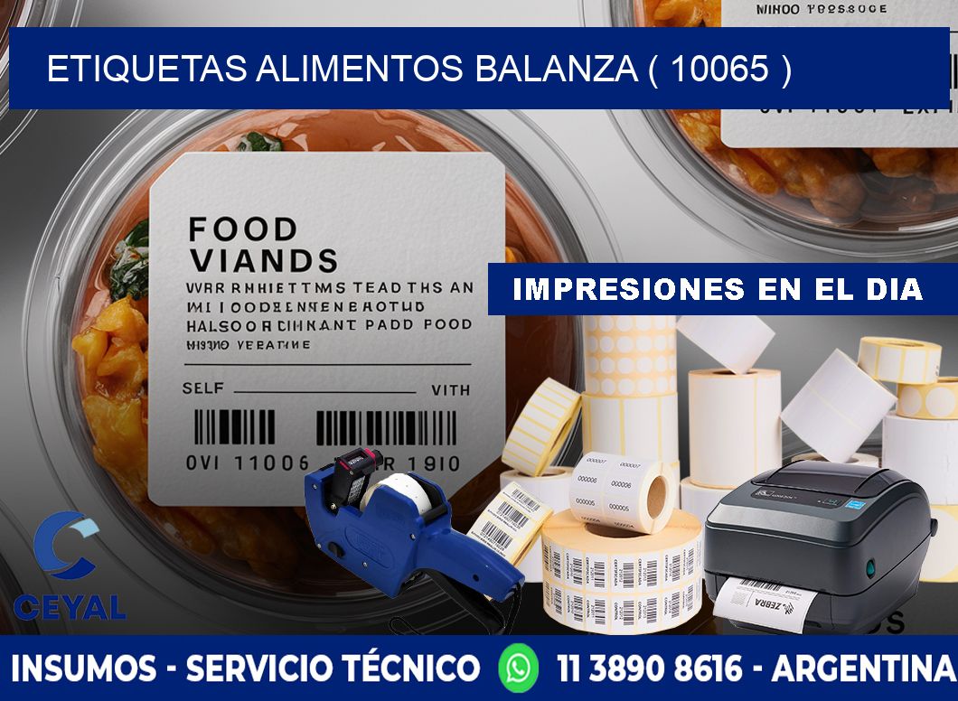 etiquetas alimentos balanza ( 10065 )