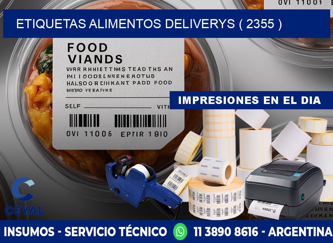 etiquetas alimentos deliverys ( 2355 )