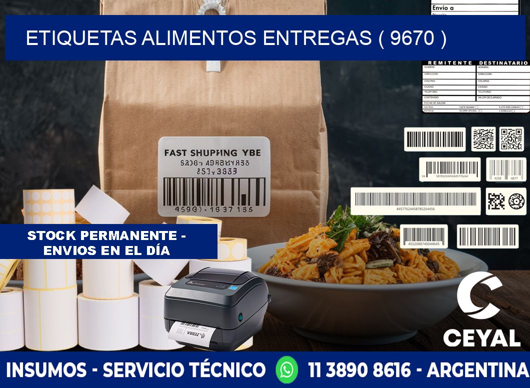 etiquetas alimentos entregas ( 9670 )