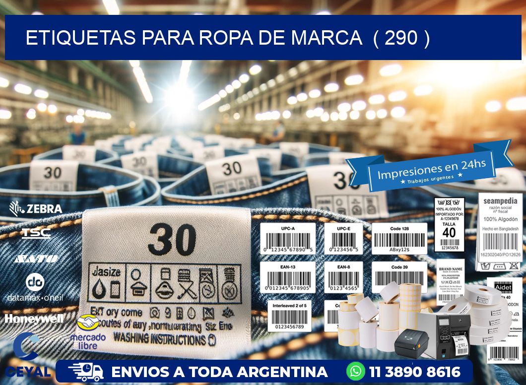 etiquetas para ropa de marca  ( 290 )