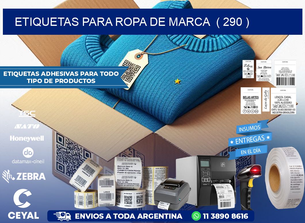 etiquetas para ropa de marca  ( 290 )