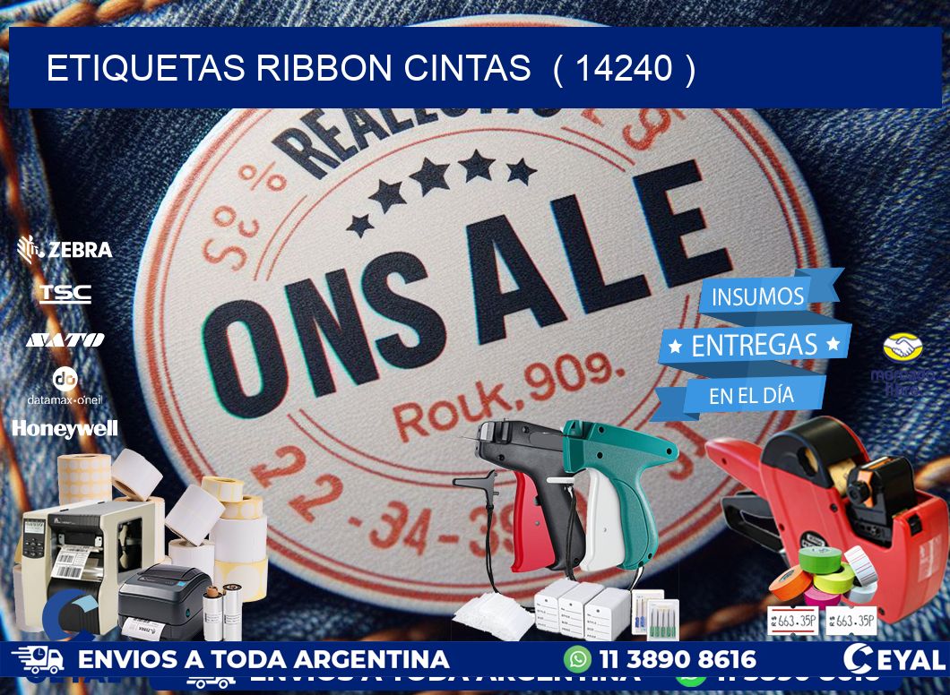 etiquetas ribbon cintas  ( 14240 )