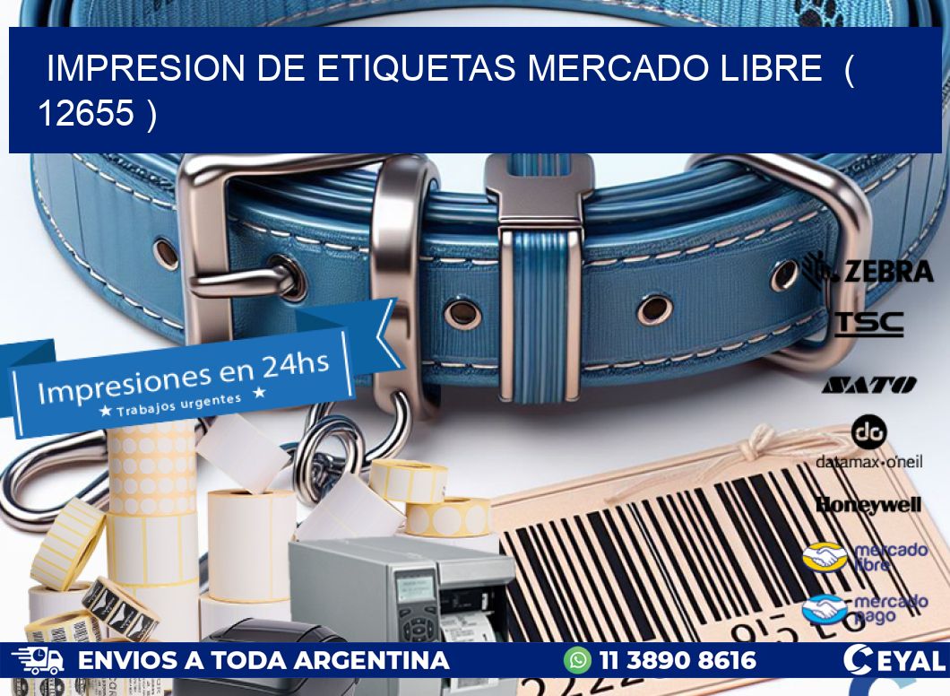 impresion de etiquetas mercado libre  ( 12655 )