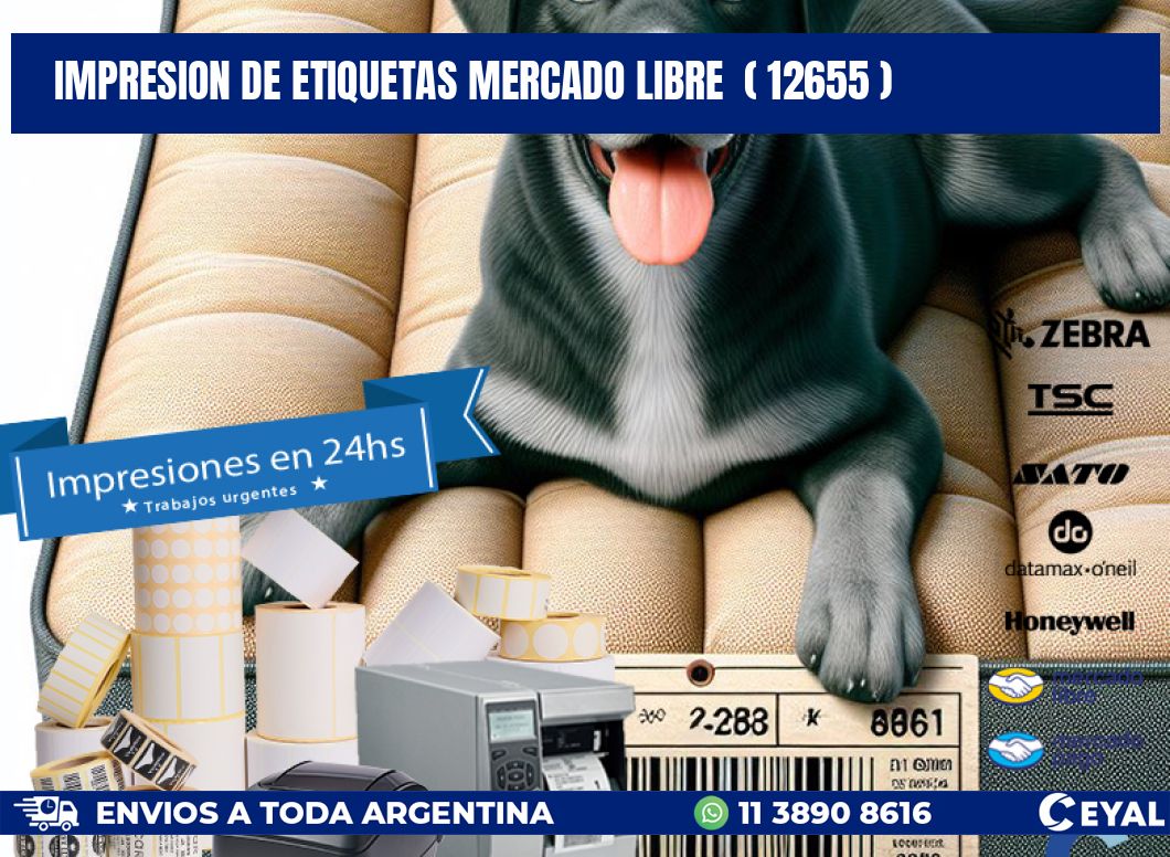 impresion de etiquetas mercado libre  ( 12655 )