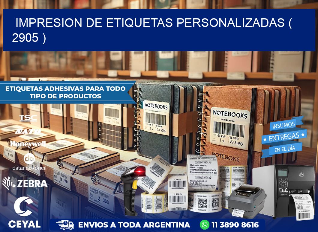 impresion de etiquetas personalizadas ( 2905 )