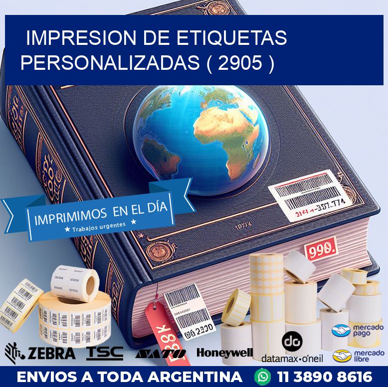 impresion de etiquetas personalizadas ( 2905 )