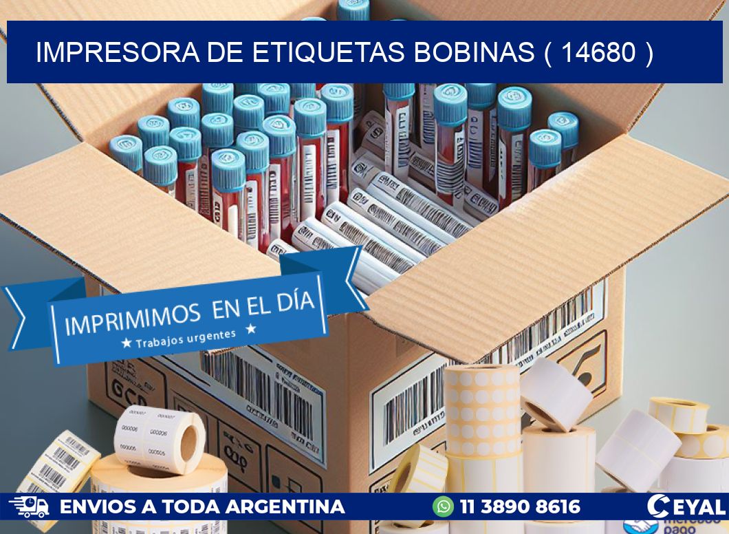 impresora de etiquetas bobinas ( 14680 )
