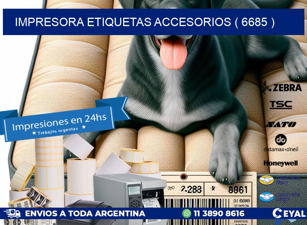 impresora etiquetas accesorios ( 6685 )