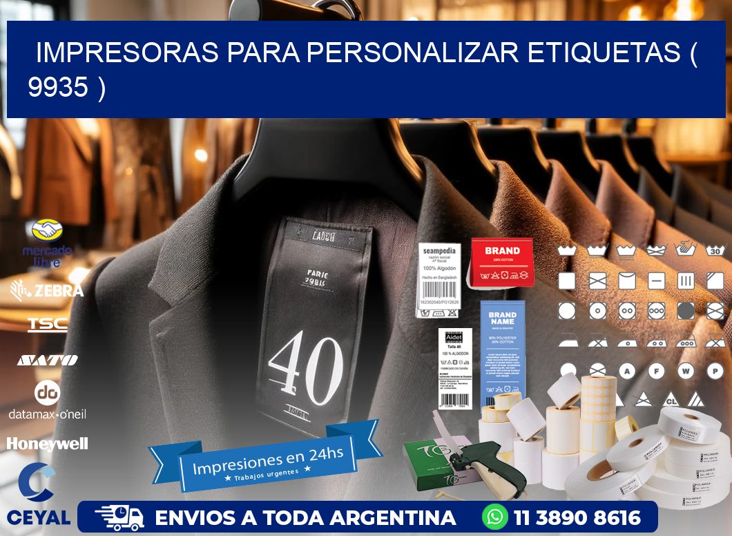 impresoras para personalizar etiquetas ( 9935 )