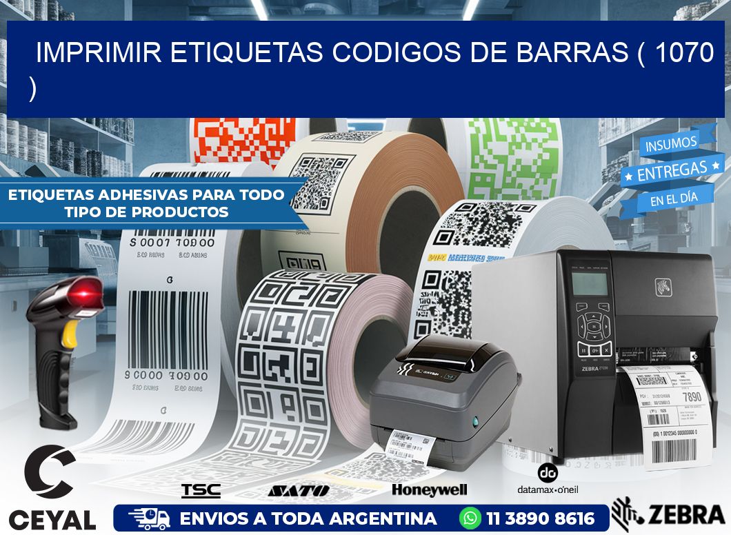 imprimir etiquetas codigos de barras ( 1070 )