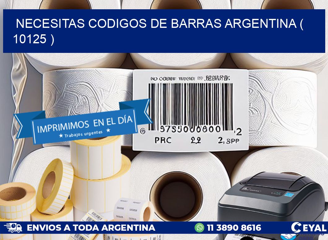 necesitas codigos de barras argentina ( 10125 )