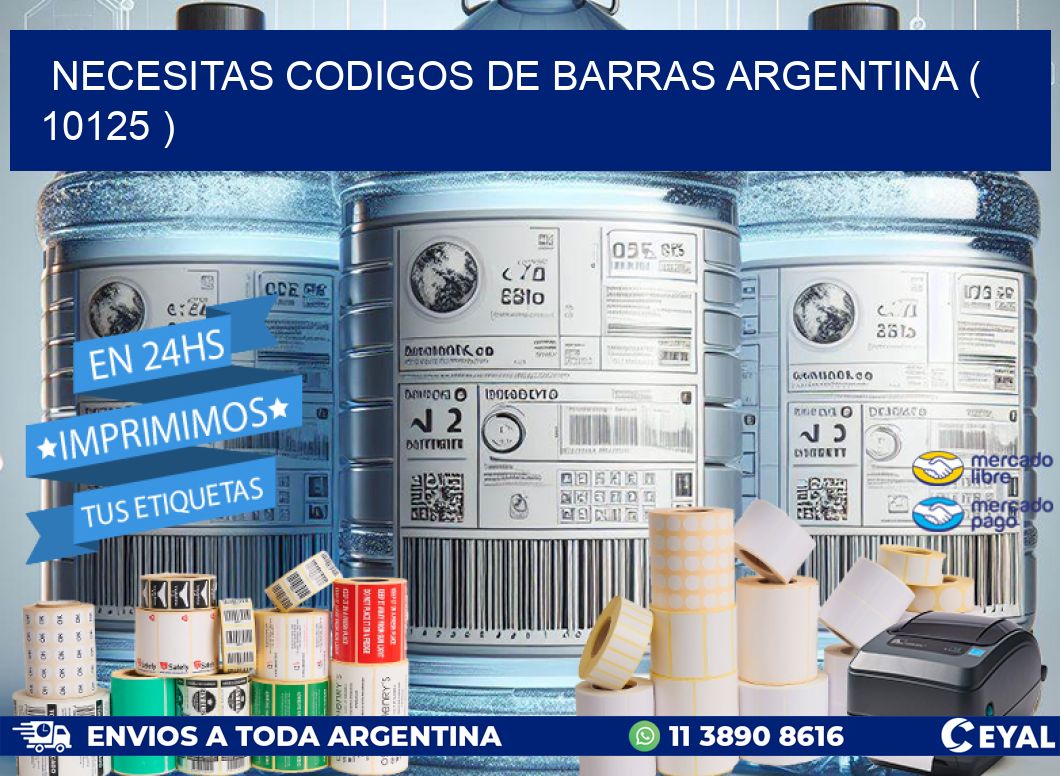 necesitas codigos de barras argentina ( 10125 )