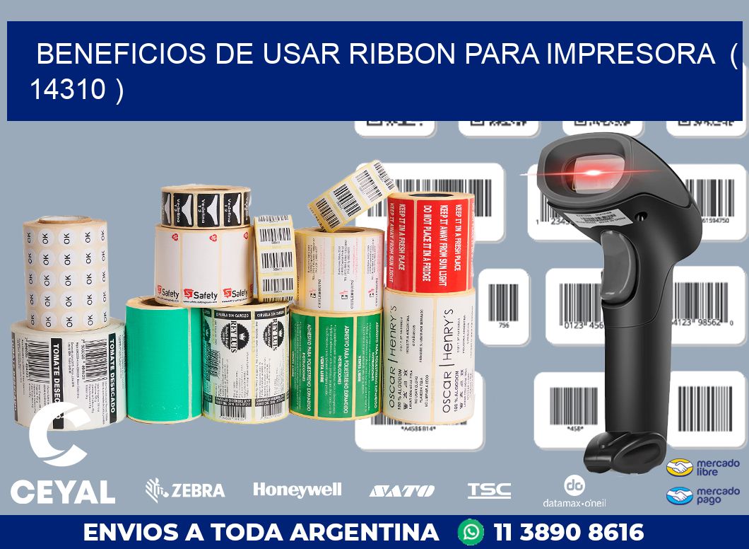 BENEFICIOS DE USAR RIBBON PARA IMPRESORA  ( 14310 )