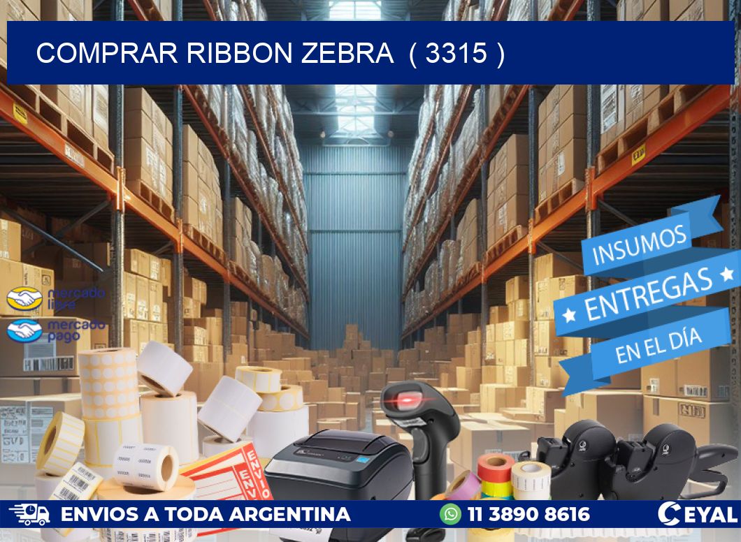 COMPRAR RIBBON ZEBRA  ( 3315 )