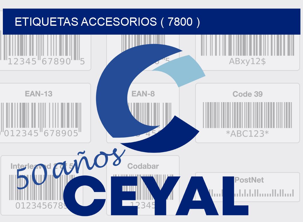 ETIQUETAS ACCESORIOS ( 7800 )