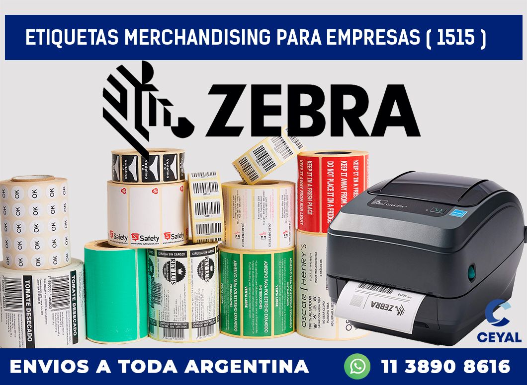 ETIQUETAS MERCHANDISING PARA EMPRESAS ( 1515 )