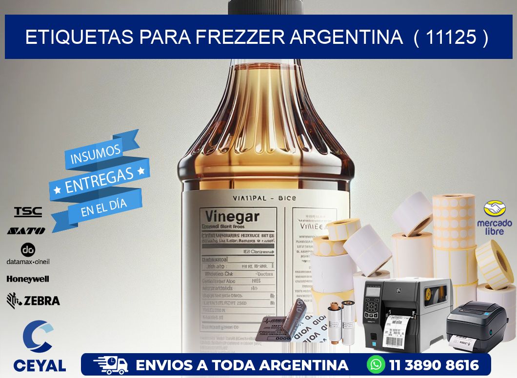 ETIQUETAS PARA FREZZER ARGENTINA  ( 11125 )