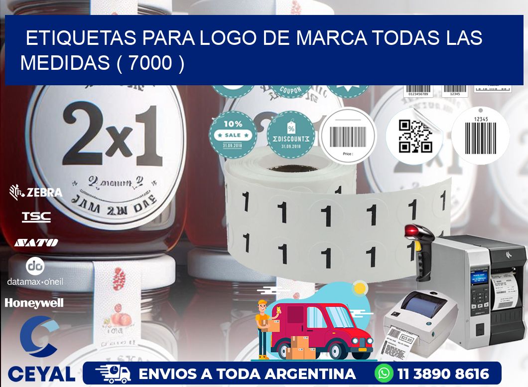 ETIQUETAS PARA LOGO DE MARCA TODAS LAS MEDIDAS ( 7000 )