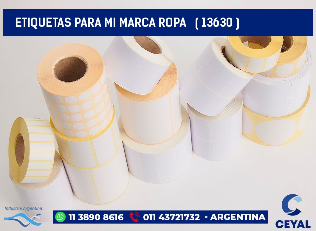 ETIQUETAS PARA MI MARCA ROPA   ( 13630 )