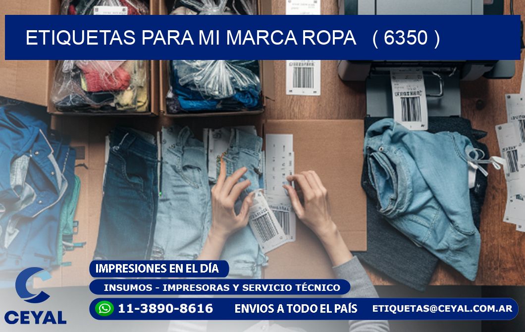 ETIQUETAS PARA MI MARCA ROPA   ( 6350 )