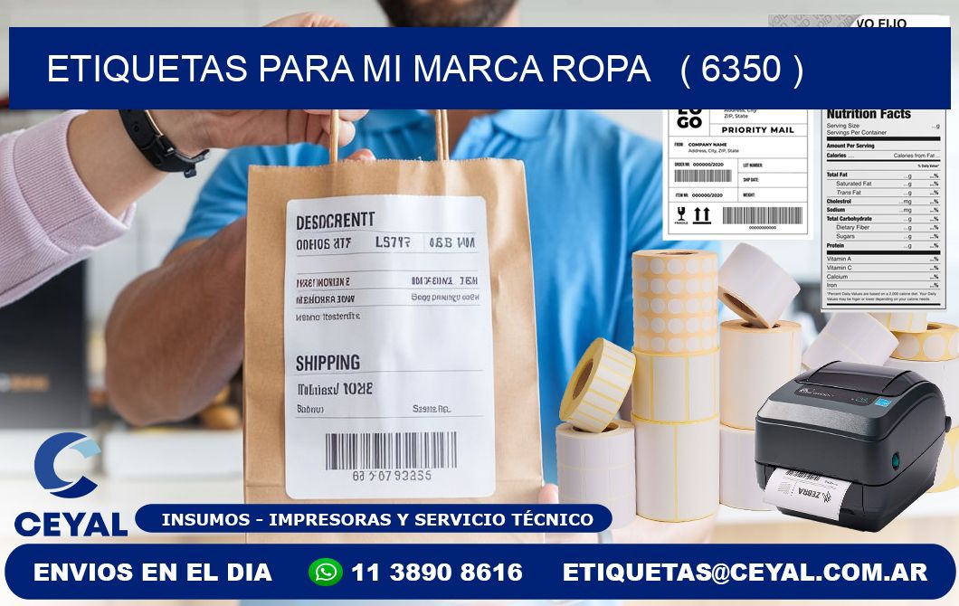 ETIQUETAS PARA MI MARCA ROPA   ( 6350 )