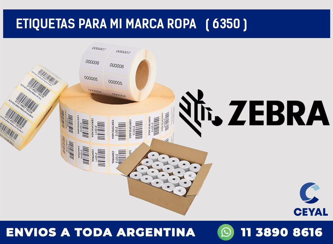 ETIQUETAS PARA MI MARCA ROPA   ( 6350 )