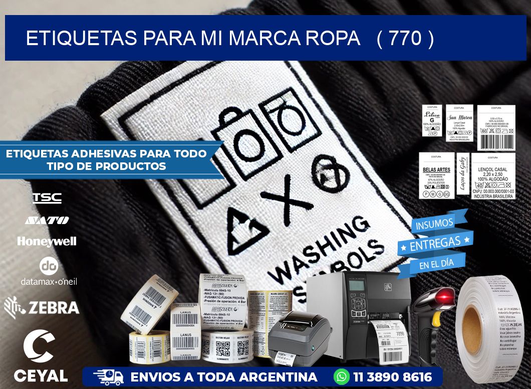 ETIQUETAS PARA MI MARCA ROPA   ( 770 )