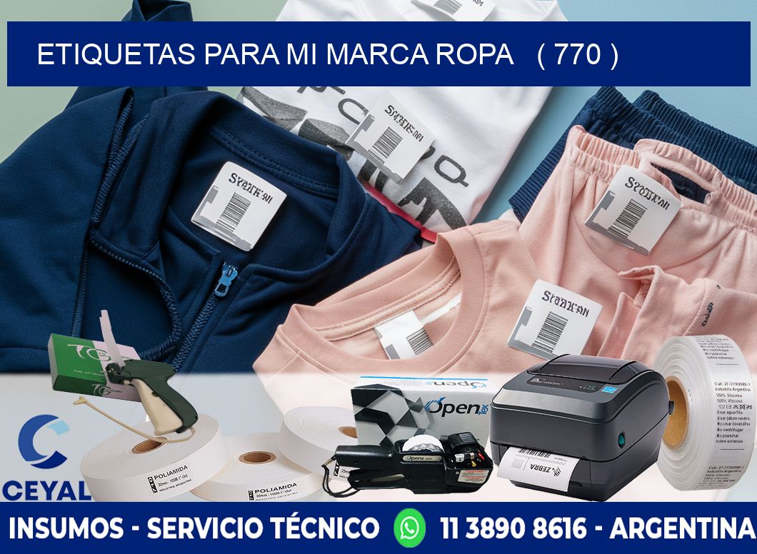ETIQUETAS PARA MI MARCA ROPA   ( 770 )
