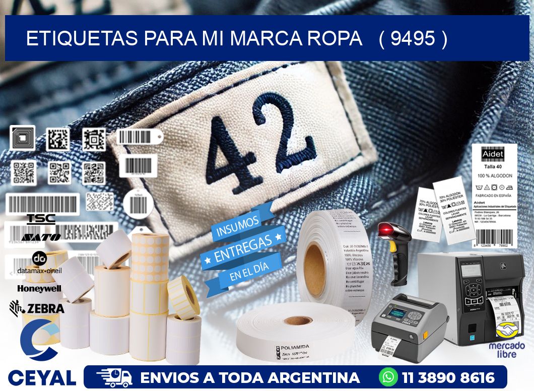 ETIQUETAS PARA MI MARCA ROPA   ( 9495 )