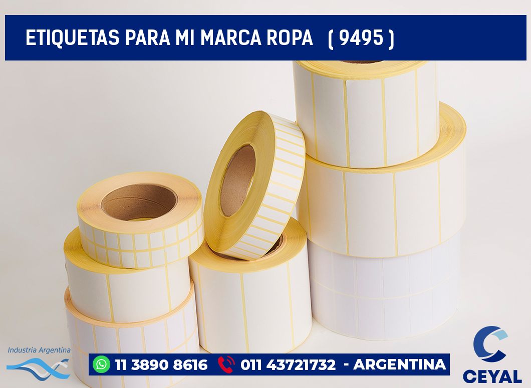 ETIQUETAS PARA MI MARCA ROPA   ( 9495 )