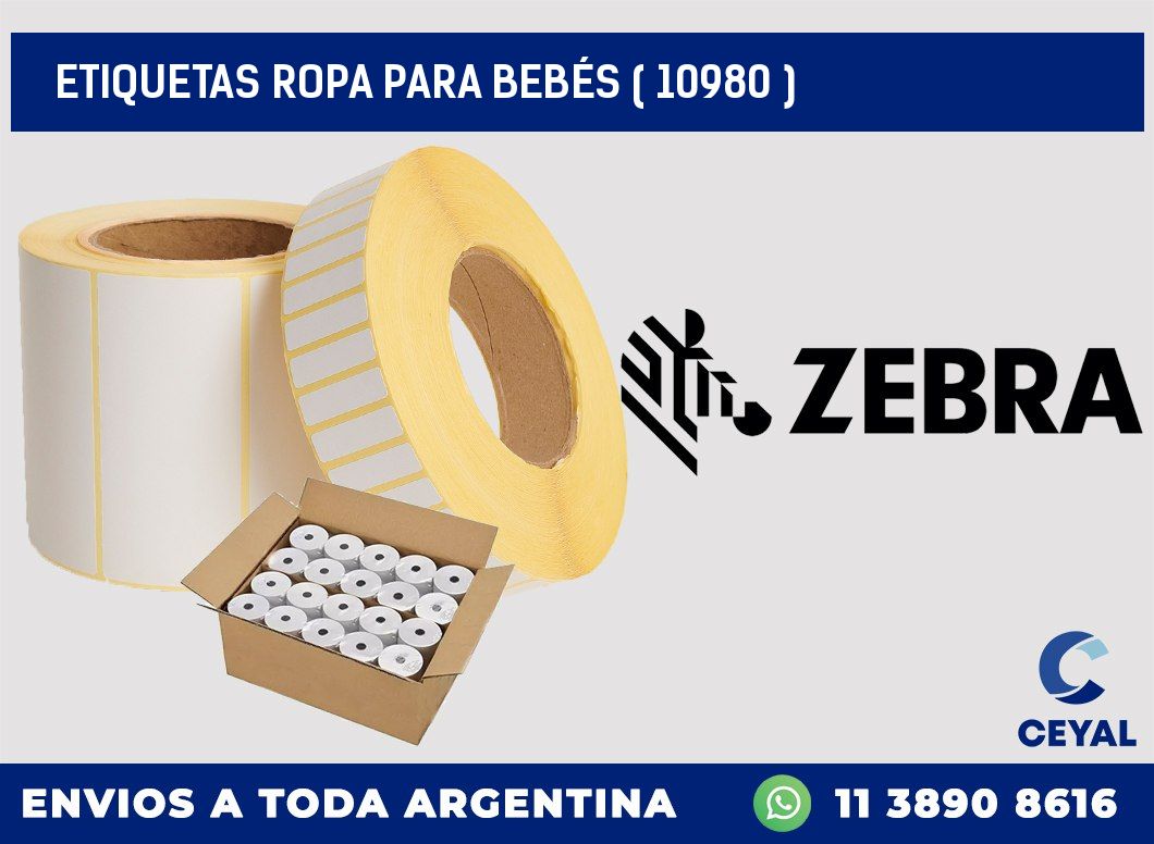 ETIQUETAS ROPA PARA BEBÉS ( 10980 )