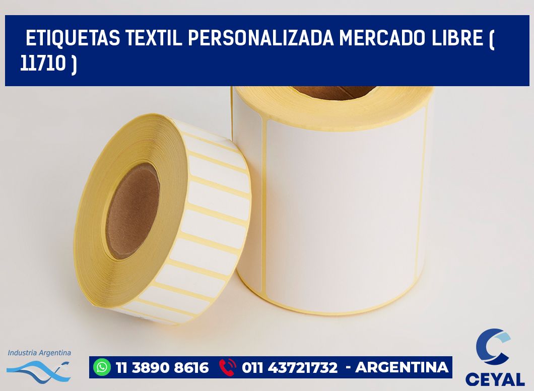 ETIQUETAS TEXTIL PERSONALIZADA MERCADO LIBRE ( 11710 )