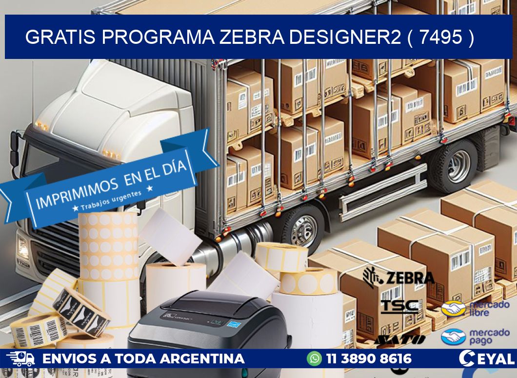 GRATIS PROGRAMA ZEBRA DESIGNER2 ( 7495 )