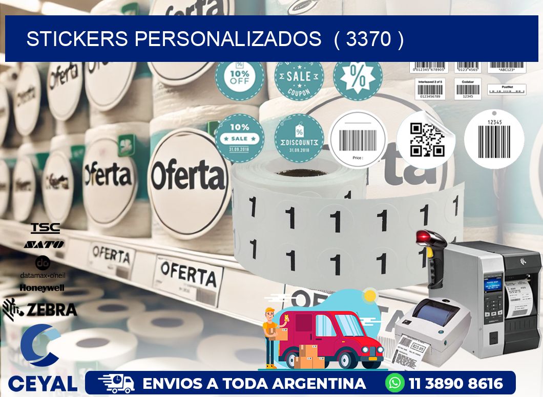 STICKERS PERSONALIZADOS  ( 3370 )