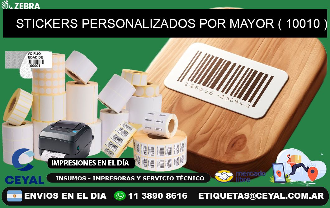STICKERS PERSONALIZADOS POR MAYOR ( 10010 )