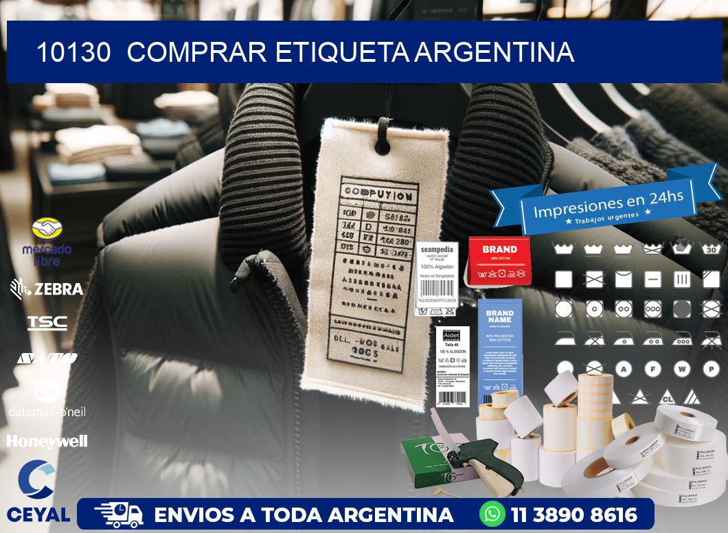 10130  COMPRAR ETIQUETA ARGENTINA