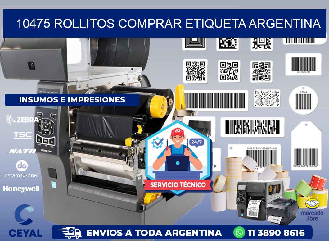 10475 ROLLITOS COMPRAR ETIQUETA ARGENTINA