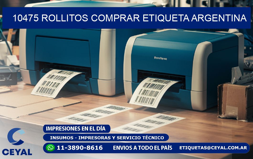 10475 ROLLITOS COMPRAR ETIQUETA ARGENTINA