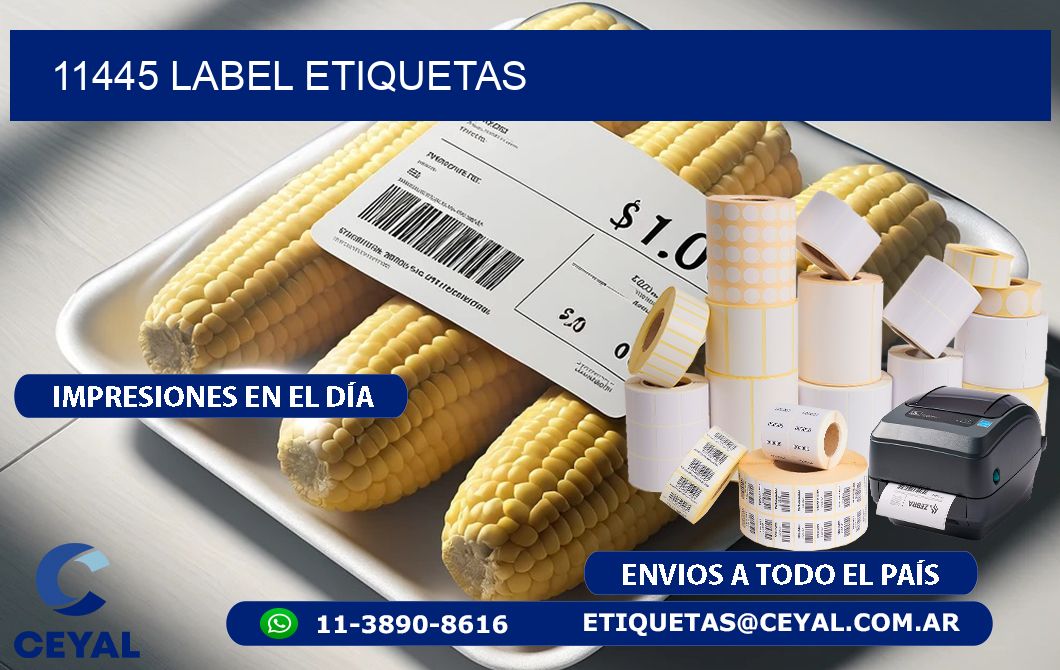 11445 LABEL ETIQUETAS